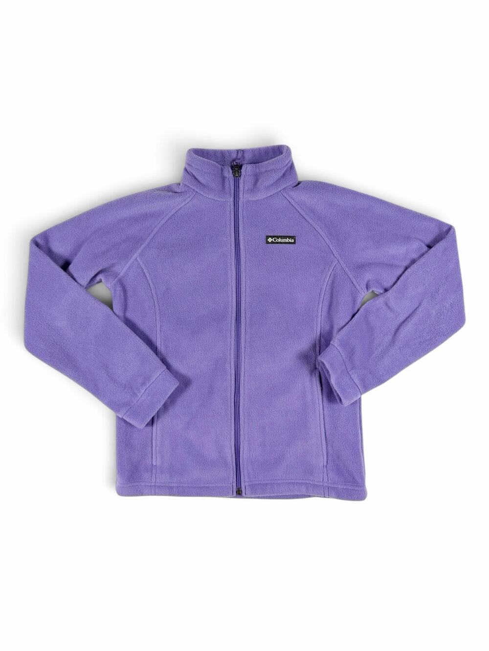 Columbia Benton Springs Girls Fleece Jacket Purple Size 14/16 (Large)